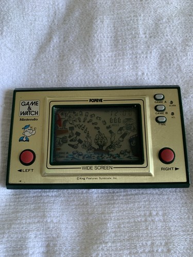Nintendo game watch - nintendo, popeye