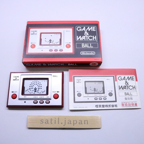 Nintendo game watch - nintendo, ball